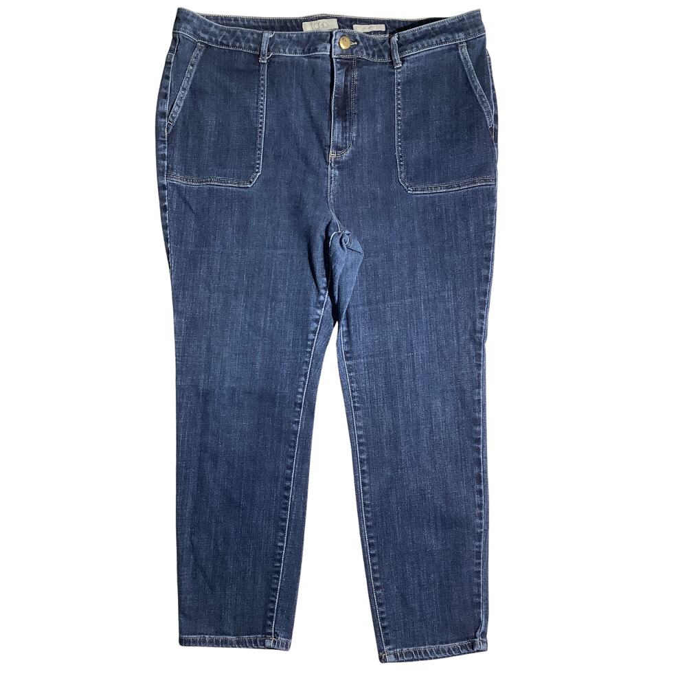 LOGO by Lori Goldstein Skinny Jeans Women's Size 18WP — Casual, Classic, Comfort